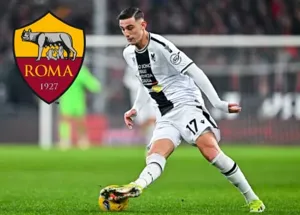 Roma quyết tâm có được tiền đạo Lorenzo Lucca trong hè này