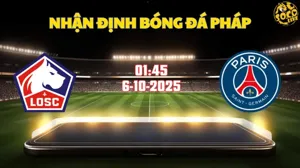 Nhận định bóng đá Lille vs PSG 01h45 ngày 6/10